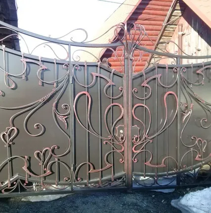 Фото №0 Кованые ворота
