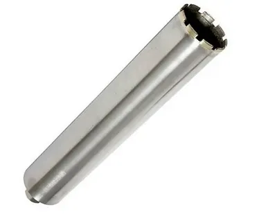 фото Коронка алмазная LASER 1,1/4, 82*450мм 7зубов ж/бетон сухой/мокрый рез DIAMASTER