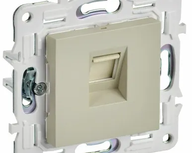 фото SKANDY Розетка компьютерная RJ45 кат.5E SK-K01B бежевый IEK