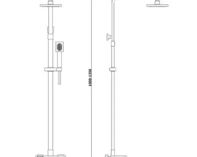 фото Ganzer Душевая система Ganzer GZ44063 хром