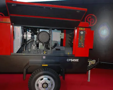 фото Электрический передвижной компрессор CPS 450 Е Chicago Pneumatic