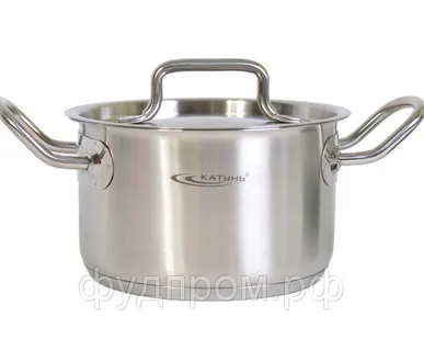 фото Кастрюля 2л (общепит) d16 h-10  металл.кр ТРС  КТ-ОБ-02