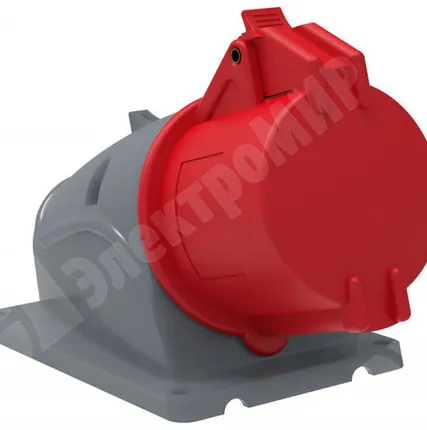 Фото №0 Розетка для монтажа на поверхность 32A, 3P+E, 380V, IP44 ССИ-124 MAGNUM PSN12-032-4 IEK (ИЭК)