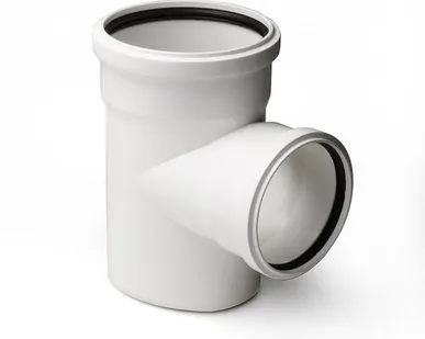 фото Тройник ELITE МК МПП 160/110х87, белый, РТП