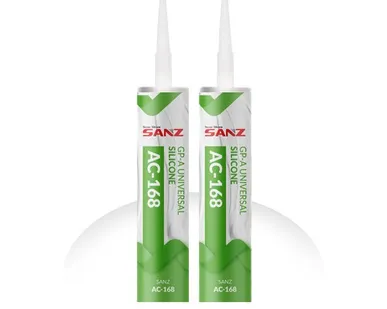 фото Герметик силиконовый универсальный белый SANZ AC-168 (280 мл)