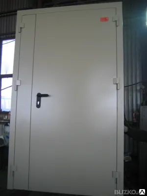 Фото №0 Противопожарная дверь под ключ: доставка, установка