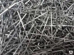фото Фибра стальная 35 рубленая из проволоки