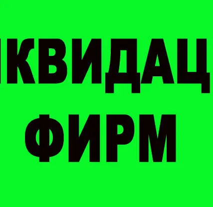 Фото №0 Ликвидация ООО.