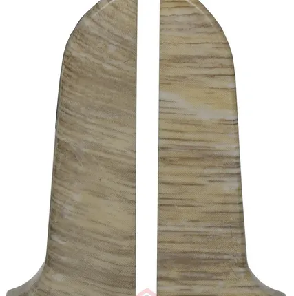 Фото №0 825 Дуб пальмира заглушка к плинтусу ПВХ "WIMAR" 