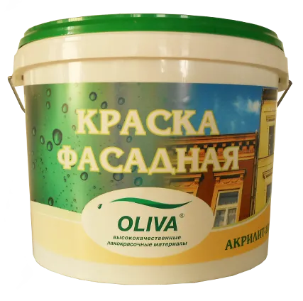Фото №0 Краска Акрилит-101Б Муниципальная фасадная белая, 1,3, кг