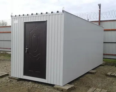 фото Бытовка из металла
