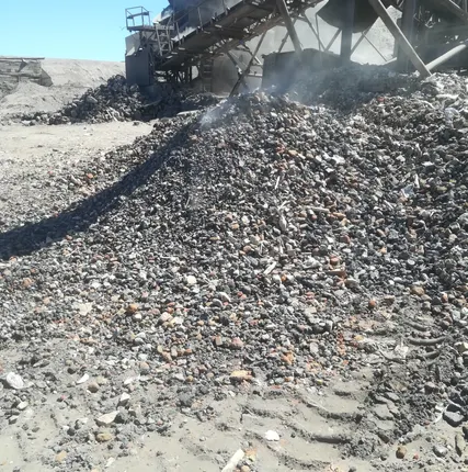 Фото №4 Щебень шлаковый 10-100 с боем шамотного кирпича