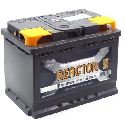 Фото №0 Аккумулятор REACTOR 62 Ач п.п.