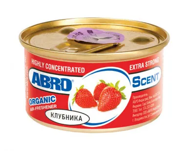 фото Освежитель воздуха в контейнере клубника 42г. ABRO AS-560-ST