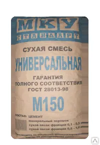 фото Сухая смесь универсальная м150 МКУ
