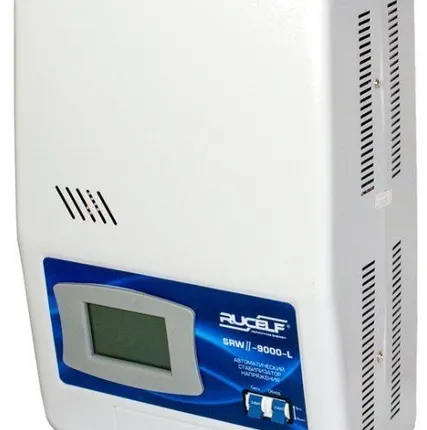Фото №0 Стабилизатор напряжения цифровой Rucelf SRWII-9000-L (9 кВт от 90 Вольт)