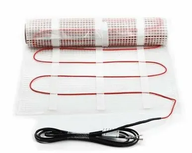 фото Комплект «Теплый пол» (мат) двухжил. 150Вт/кв.м 375Вт 5х0.5м 2.5кв.м ExthermMat 150-375-2.5