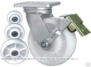 Фото №0 Колесо поворотное с площадкой LEMA LM GH2-TPA-150-850-B6