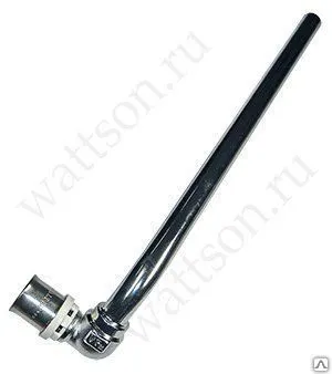 Фото №0 Колено для подключения радиатора VALTEC Угольник радиаторный пресс с хромир