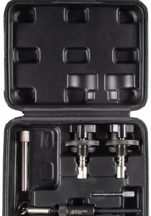 Фото №0 AFFIX Набор фиксаторов для регулировки фаз ГРМ Opel (дизели), кейс, 4 предмета