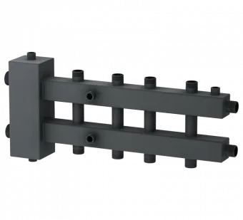фото Гидрострелка с коллектором ГРК-5, 70 кВт, 5 контуров