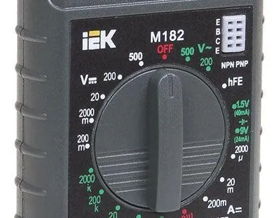 фото Мультиметр цифровой Compact M182 ИЭК TMD-1S-182