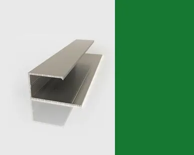 фото L-профиль алюминиевый /8мм /RAL 6024/ 3м