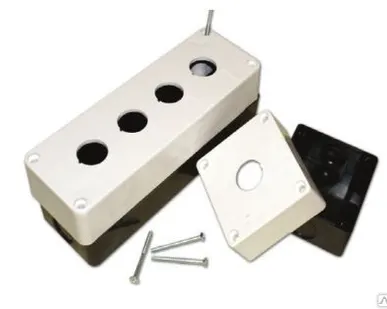 фото Пост кнопочный Ф22 3 места КП-101 с кабельным вводом для устройств сигнализ