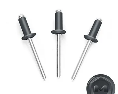 фото Заклепки вытяжные 3,2*8мм RAL7024 Серый Графит