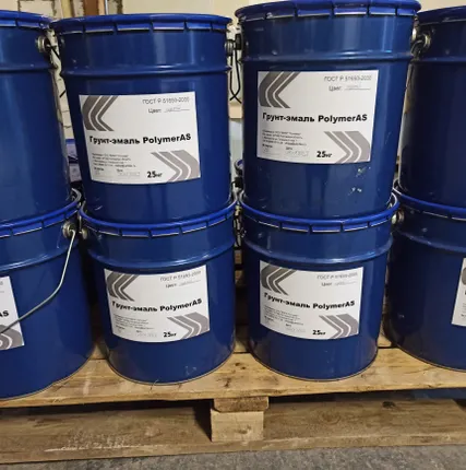 Фото №0 Краска Грунт эмаль Polymer AS по ржавчине