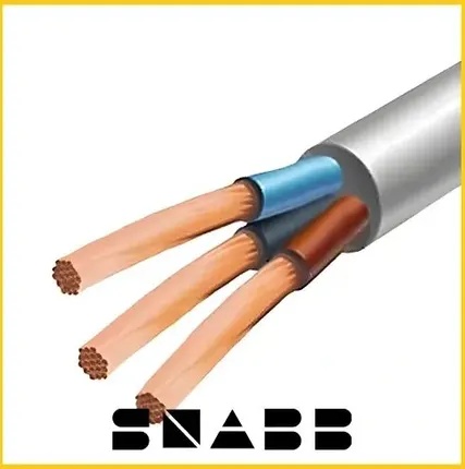 Фото №0 Провод ПВС 3х2.5 (бухта) (м) ЭлектрокабельНН