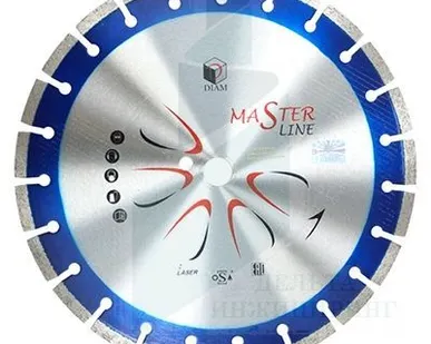 фото Алмазный сегментный круг DIAM Железобетон Master Line 600 мм (25.4)