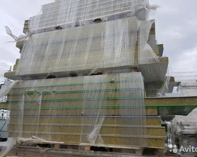 фото Сэндвич панели Минвата 100 мм, 3,99 м