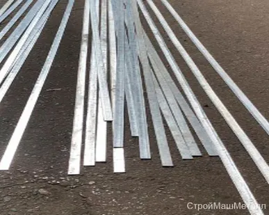 фото Полоса оцинкованная 20х3 мм ст 3 ГОСТ 9.307-89