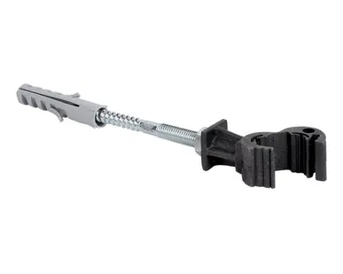 фото EKF Держатель фасадный пластиковый с дюбелем L=160мм EKF