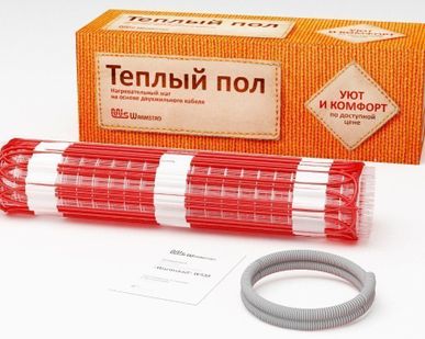 фото Теплый пол на сетке Warmstad WSM-1360-9,0м2