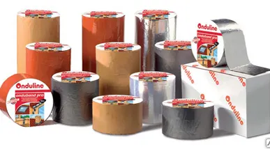 фото Герметизирующая лента Ондуфлеш-Супер (волна, рельеф) 2,5х0,3м темно-коричне