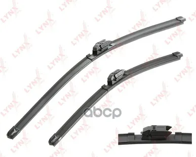 фото Комплект Бескаркасных Щеток Стеклоочистителя 600Мм(24)/450Мм(18) | Перед Прав/Лев | LYNXauto арт. XF6045V