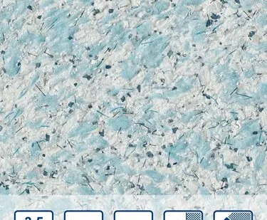 фото Жидкие обои Silk Plaster West / Вест 934, Голубой