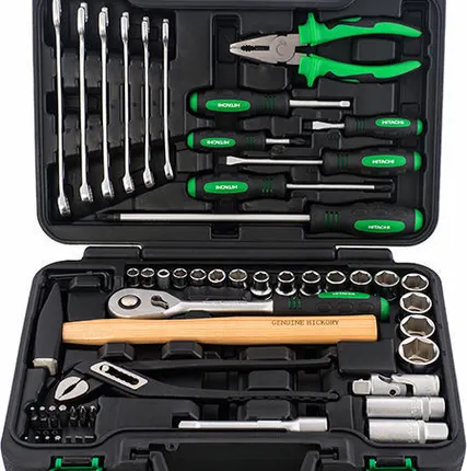 Фото №0 Набор инструмента HITACHI 1/2 и 1/4 56 предм