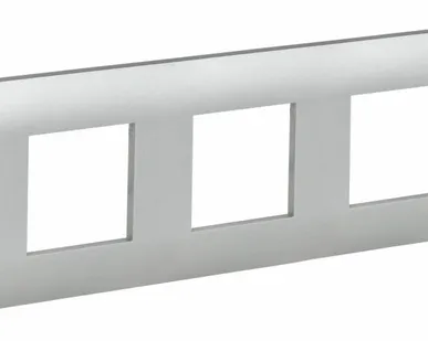 фото SKANDY Рамка 5-местная SK-F05S серебряный IEK