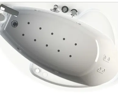 фото Акриловая ванна Radomir ВАРНА L\R 165х105