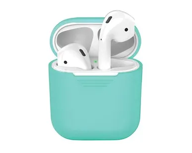 фото Силиконовый чехол Deppa для AirPods 2 (47002) Mint
