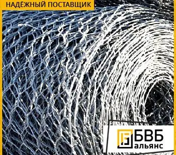 фото Сетка стальная крученая 100 мм ГОСТ 13603-89