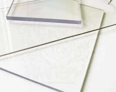 фото Поликарбонат монолитный 3мм прозрачный