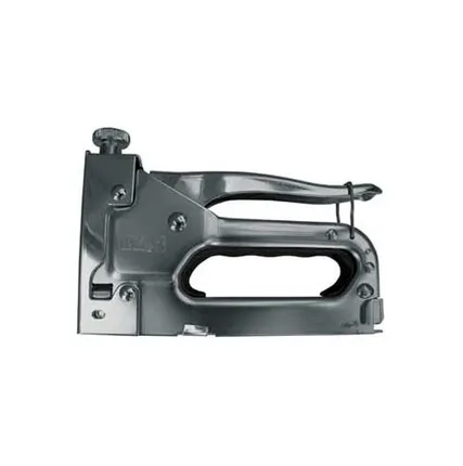 Фото №0 Степлер для скоб тип 53 (4-14мм) FIT с регулируемой силой удара, металлический корпус код 32114