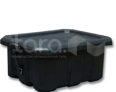 фото КдП 300 Контейнер пластиковый с крышкой для технических нужд 460х370х215
