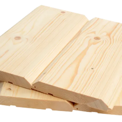 Фото №0 Имитация бруса 21*135*6000 мм, сорт Эконом, хвоя