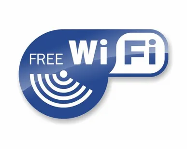 фото Наклейка Free Wi-Fi
