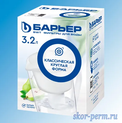 Фото №3 Фильтр-кувшин Барьер 3,2 л
